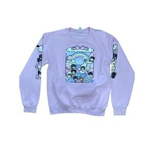 Jujutsu Kaisen x Sanrio Satoru's Hello Kitty Pink Graphic Sweatshirt My Melody.